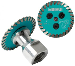 BIHUI mini diamantov� kot��e s una�e�om M14 � rezn�/br�sny, 50 / 60 / 75 mm