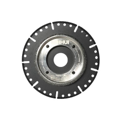 BIHUI v�kuovo sp�jkovan� diamantov� kot�� 125 � 4 � 2,2 � 58 � 6 � 1,2 � 22,23 mm na PVC potrubia a viac��elov� rezanie