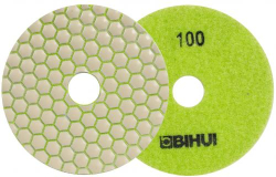 Diamantov brsne pady  such brsenie 100 mm (Z50 modr, Z100 lt, Z200 oranov, Z800 hned, Z1500 zelen)