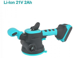 Vibran prstroj na dladice 21V-2Ah s prsavkou (45 kg, v kufrku)