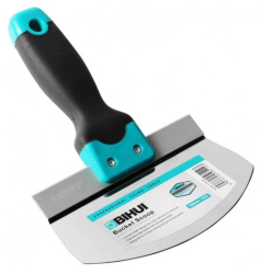 zaoblen stierka INOX s mkkou rukovou 165 mm