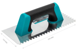 Hlad�tko BIHUI INOX PROFI 280 � 120 mm � zub 6 mm, hr�bka 0,7 mm, m�kk� rukov�