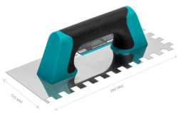 BIHUI hlad�tko INOX PROFI zub 12 mm 280 � 120 mm, hr�bka 0,7 mm, m�kk� rukov�