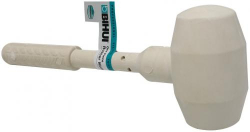Jednodielne biele gumen kladivko 673 g