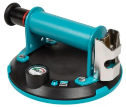 Profesionlna vkuov prsavka Ø150 mm (100 kg, kovov rukov)