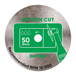 DISTAR ButtonCut 50 � 0,8 � 5,8 mm � diamantov� kot�� pre v�rezy tla�idiel a z�suviek