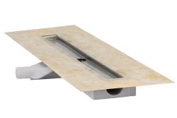 Schlter-KERDI-LINE KLF  lniov odtok, centrlne umiestnenie